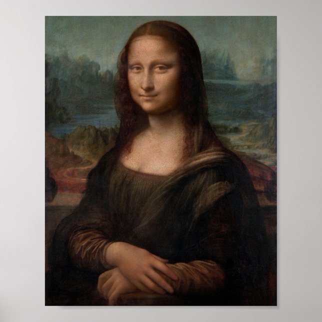 Póster El retrato de Leonardo da Vinci de la Poster de la (Frente)