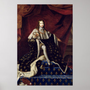 Póster El retrato de Louis XIV envejeció 10, 1648