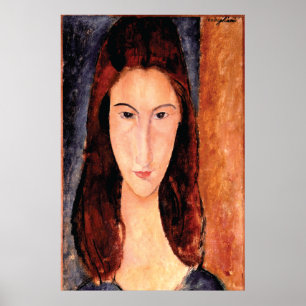 Póster El retrato del amante de Amedeo Modigliani 1919