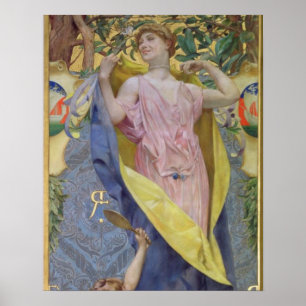 Póster El retrete femenino (el panel)