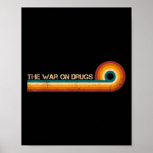 Póster El Retro De La Guerra Contra Las Drogas Tiró La Vi