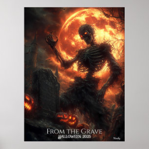 Póster El Revenant Arraigado Halloween