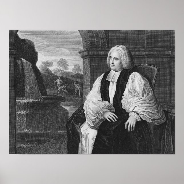 Póster El reverendo derecho George Berkeley (Frente)