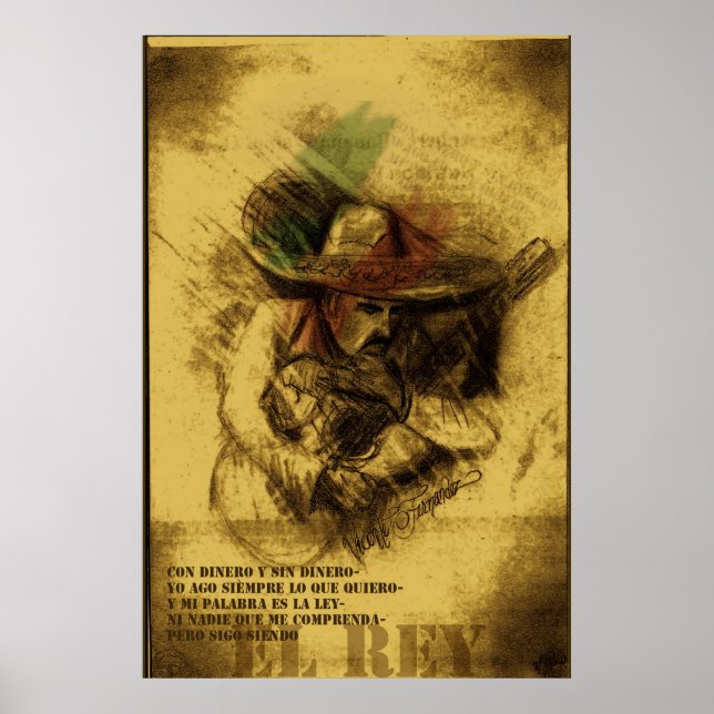 Póster El Rey (Frente)