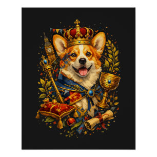 Póster El Rey Corgi