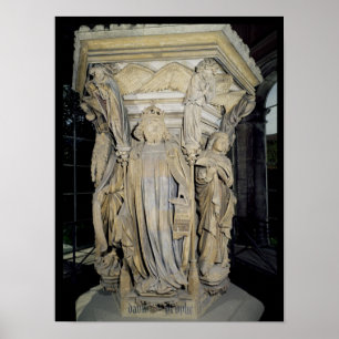 Póster El rey David flanqueado por Moisés y Jeremías