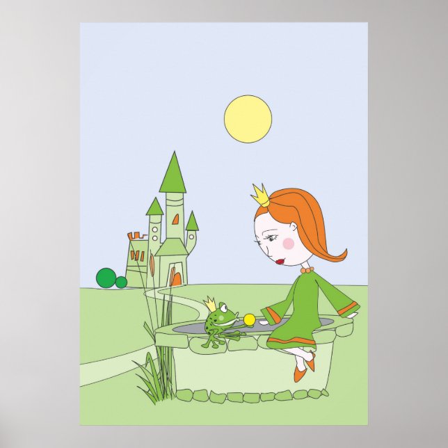 Póster el rey de la rana (Frente)