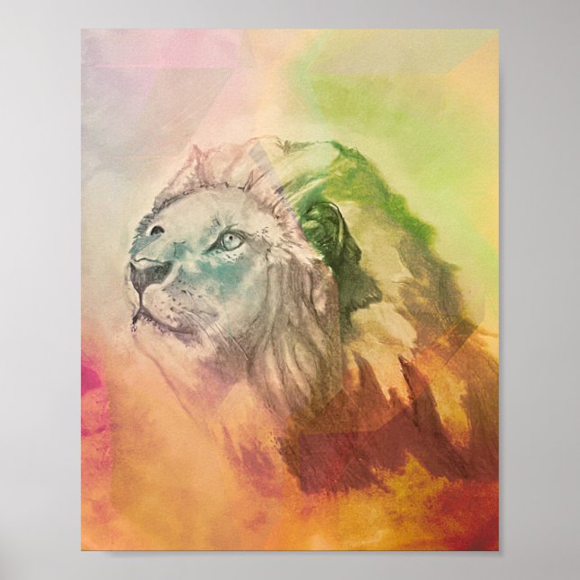 Póster El Rey de las bestias impreso (Frente)