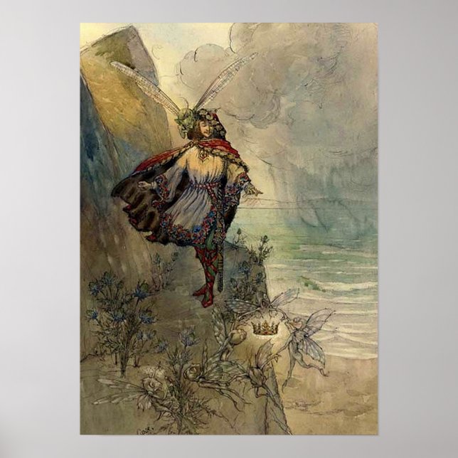 Póster "El Rey de los Hados" (Frente)