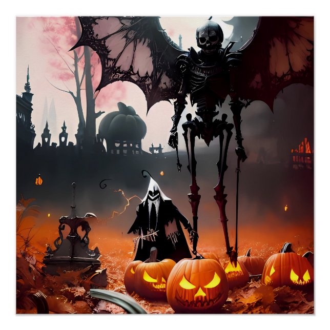 Póster El Rey de Otoño (Anverso)