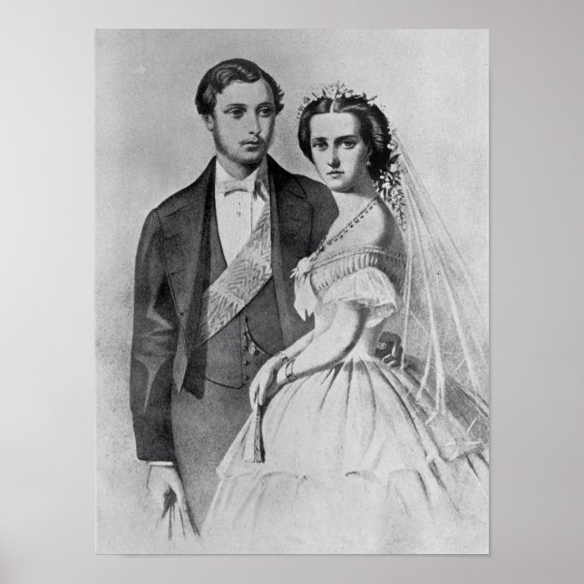 Póster El Rey Eduardo y la Reina Alexandra (Frente)