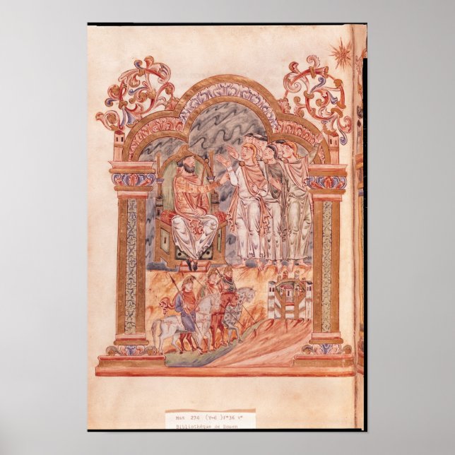 Póster El Rey Herodes visitante Magi (Frente)