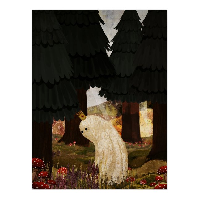 Póster El rey hongo (Anverso)