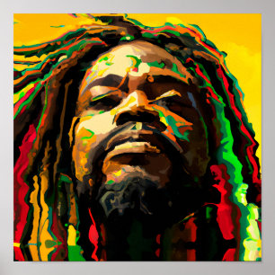 Póster El Rey Negro Melanin Hombre Bruto Hombres Hijo Prí