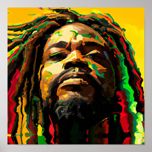 Póster El Rey Negro Melanin Hombre Bruto Hombres Hijo Prí (Frente)