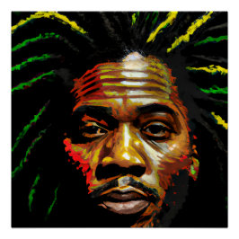 Póster El Rey Negro Melanin Hombre Bruto Hombres Hijo Prí