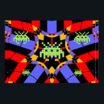 Póster ¡El Rey Te Invadirá Ahora!<br><div class="desc">¡El Rey Te Invadirá Ahora! 2022,  Ken Gage. Arte digital: surrealismo pop.</div>