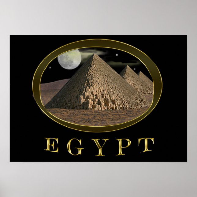 Póster El Rey Tut y Egipto (Frente)