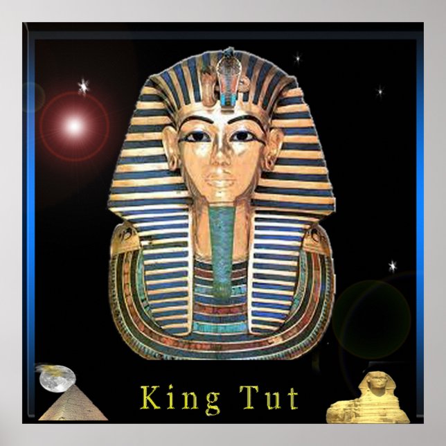 Póster El Rey Tut y Egipto (Frente)