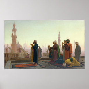 Póster El rezo, 1865