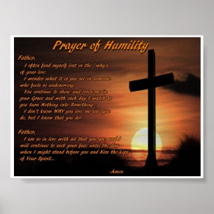 Póster El rezo de la humildad