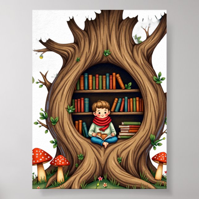 Póster El Rincón del Árbol Hueco (Frente)