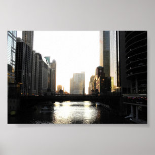 Póster El río Chicago