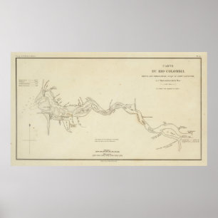 Póster El río Columbia