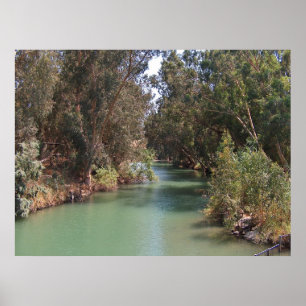 Póster El río Jordán