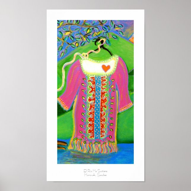 Póster El río me tiene (Frente)