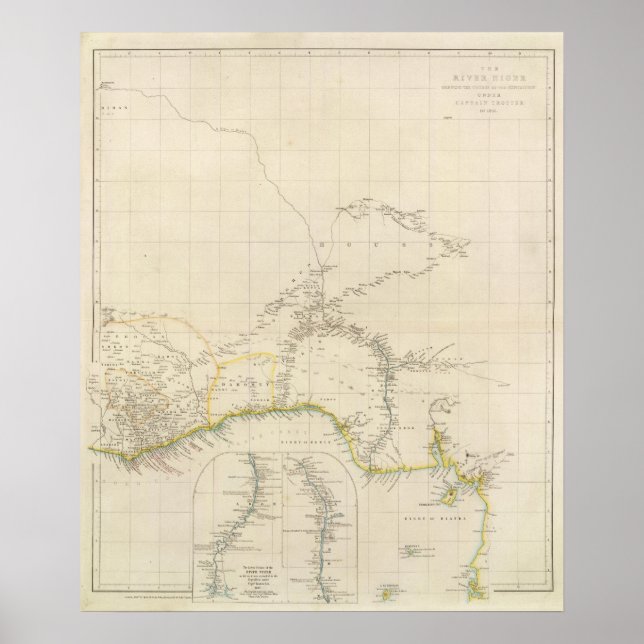 Póster El río Níger (Frente)