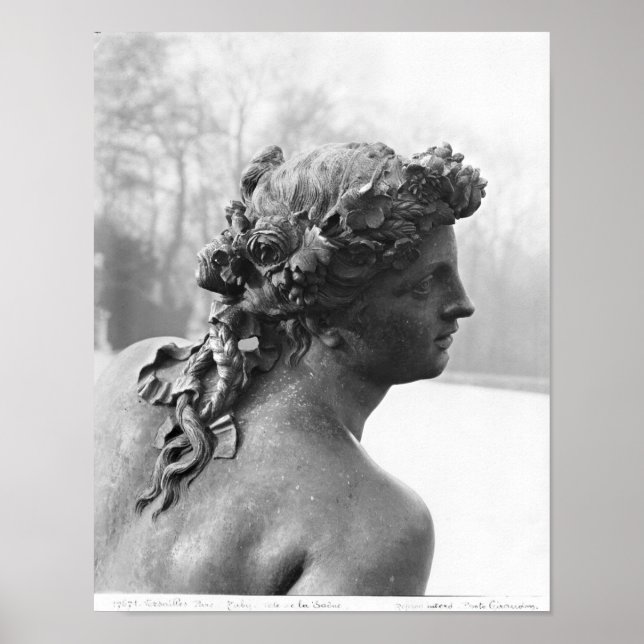 Póster El río Saone desde el río Parterre (Frente)