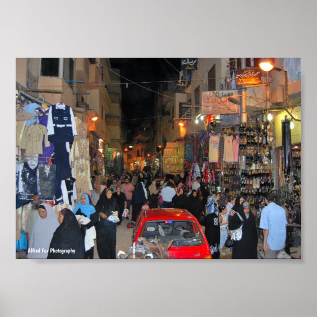 Póster El ritmo del mercado de Luxor (Frente)