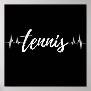 Póster El ritmo del tenis.