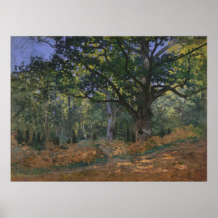 Póster El roble Bodmer, el bosque Fontainebleau, Claude M