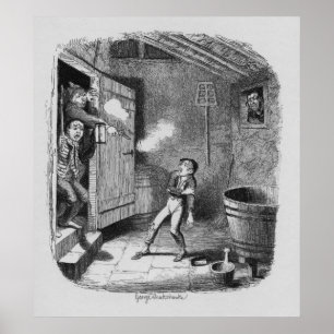 Póster El robo de las aventuras de Oliver