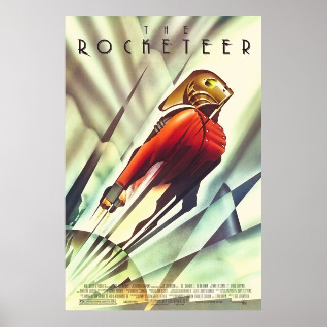 Póster El Rocketeer (Frente)