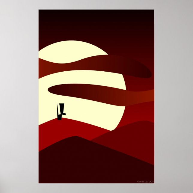 Póster El rojo de la doggia (Frente)