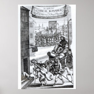Póster El Romance cómico de Paul Scarron