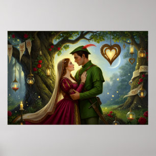 Póster El romance legendario del bosque de Sherwood