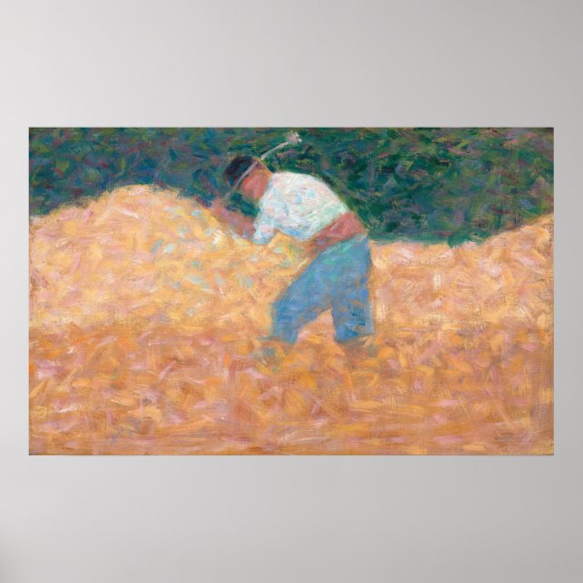 Póster El rompedor de piedra - Georges Seurat Bella Artes (Frente)