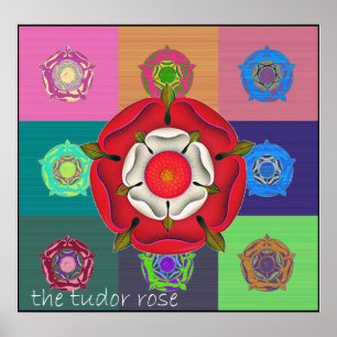 Póster El Rosa del Pop Art Tudor