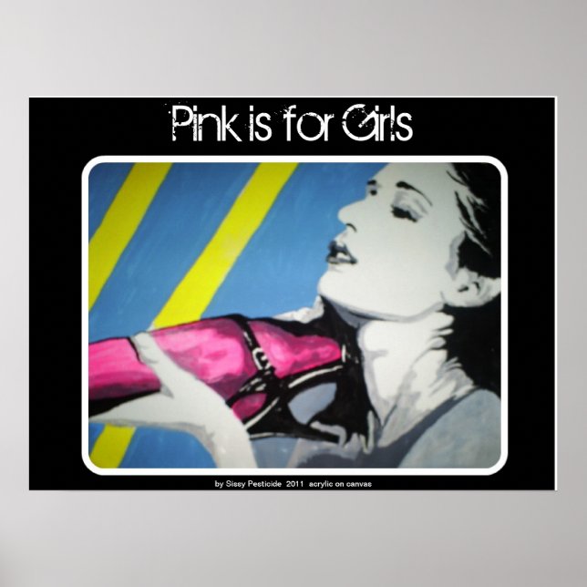 Póster 'El rosa es para el Poster de los Chicas (Frente)