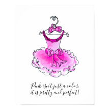 El rosa no es sólo un color chica vestido fiesta r