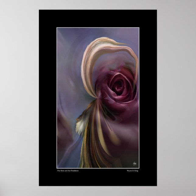 Póster El Rosa y el Poster Headdress (Frente)