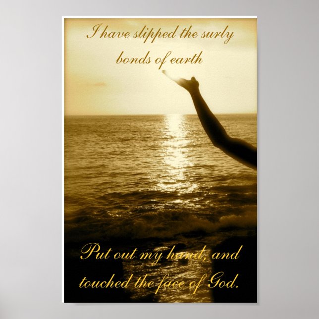 Póster El rostro de Dios (Frente)