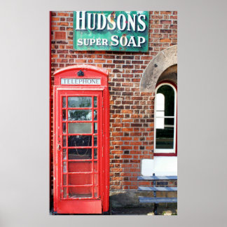 Póster El Rótulo Super Soap de Hudson