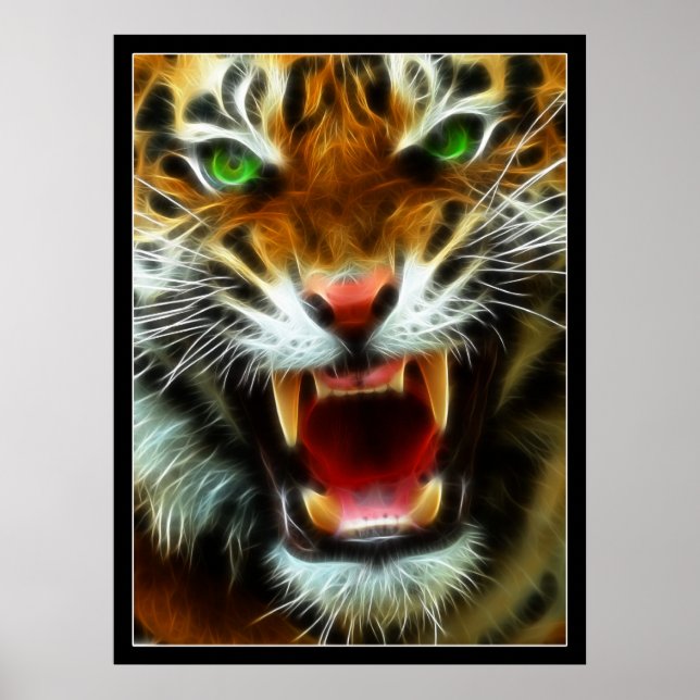 Póster El rugido del tigre (Frente)