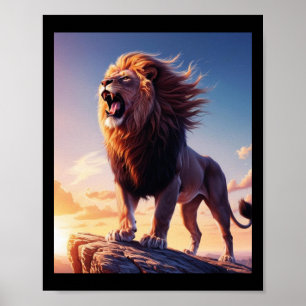 Póster El Ruido De Los Leones Por La Independencia, Liber