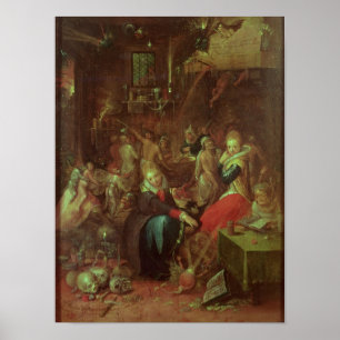 Póster El Sabat de las brujas, 1606